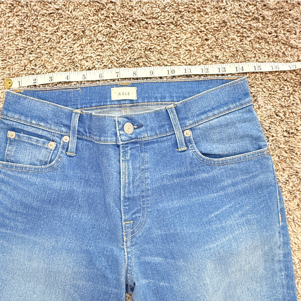 Able High Rise Blue Skinny Jeans - Picture 7 of 10